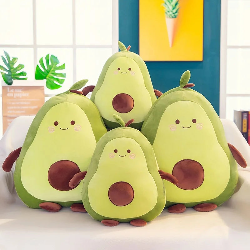 🥑 Cute Avocado Plush Pillow – Soft, Cozy & Adorable! 🥑