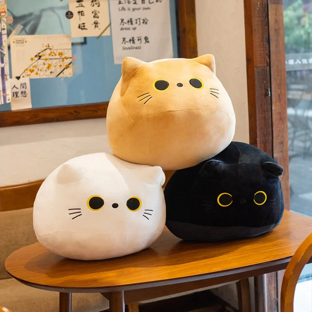 Soft Plush Cat Pillow – The Perfect Gift & Cozy Companion! 🐱💛