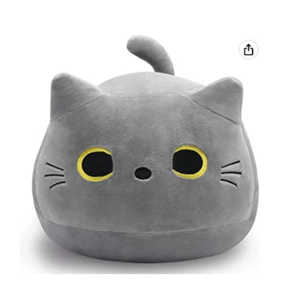 Soft Plush Cat Pillow – The Perfect Gift & Cozy Companion! 🐱💛