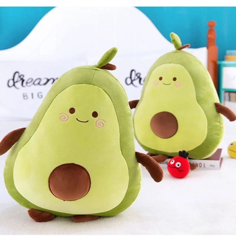 🥑 Cute Avocado Plush Pillow – Soft, Cozy & Adorable! 🥑